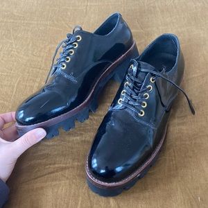 Jeffery Campbell Patent Leather Oxfords